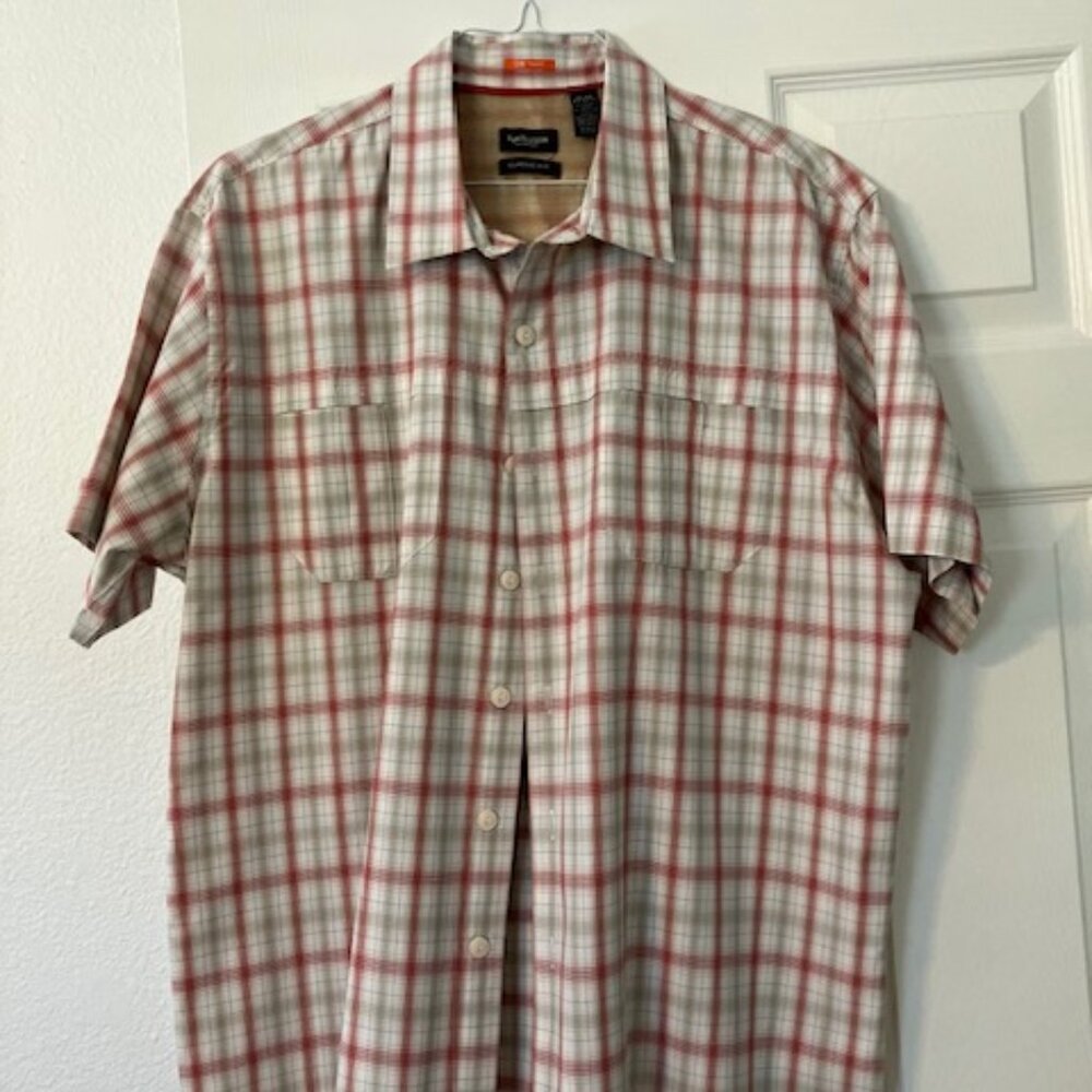 Van Heusen men's new short sleeve casual dress shirt